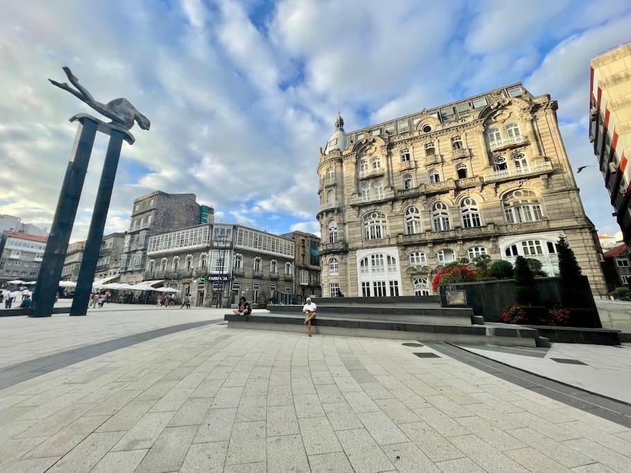 Espectacular Casa Centro De Vigo 빌라 외부 사진