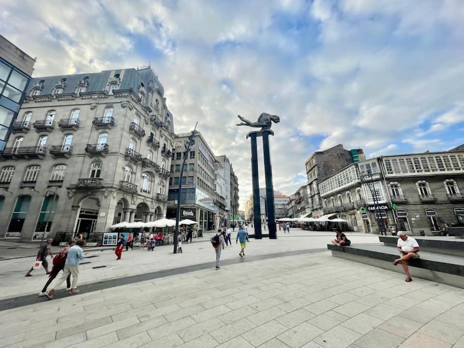 Espectacular Casa Centro De Vigo 빌라 외부 사진